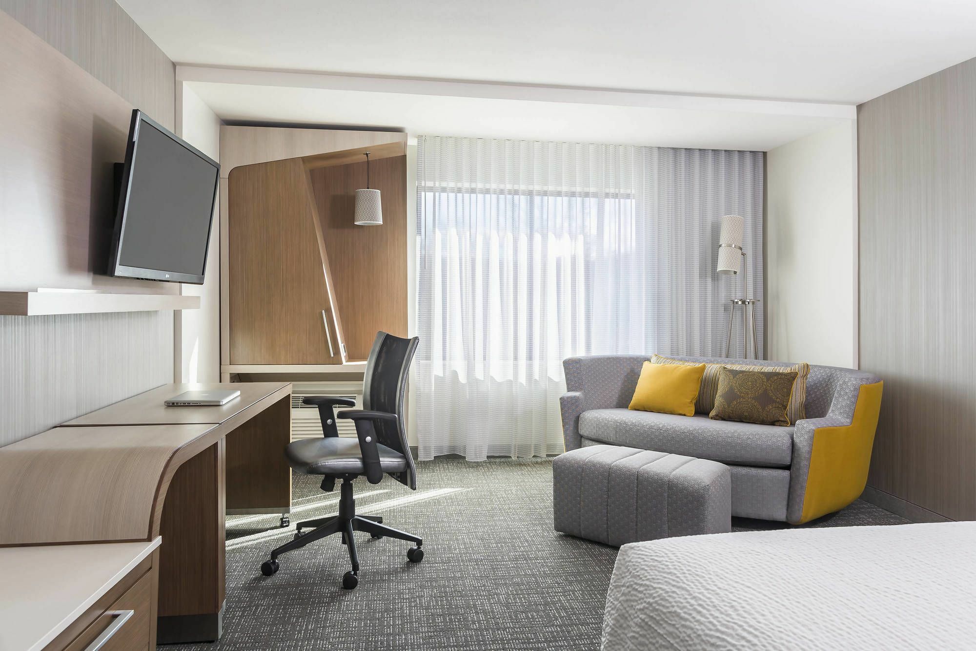 Hotel Courtyard By Marriott Albion Exterior foto